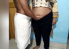 Desi Pakistani Hot Aunty Dressed To Go To Office Neighbor Boy Saw And Fucked