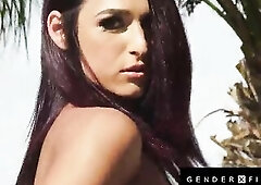 GENDERX FILMS - Trans Model Khloe Kay Sucks & Gets Screwed by BIGGEST WEENIE