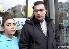 Ester Busty Brunette Gypsy from Prague - Pov hookup