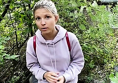 Ein Fluchtling wurde beim Outdoor-Pissen erwischt und.Teil 1