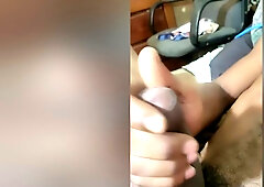 Watta Moan Pre Cum Stroking Monster Black Cock