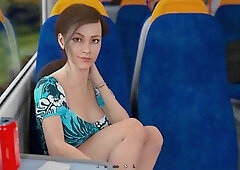 Summer Heat Sexy Super Model In The Train Ep1