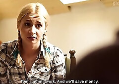 Girl Takes The Whip And The Candle