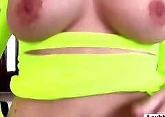 Gorgeous Christie loves sucking cock