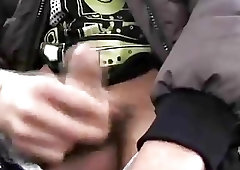 Lucky Guy Gets Dick Sucked Outdoor