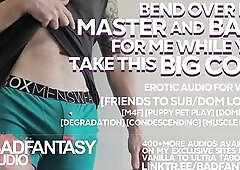 Mean Muscle Dominant's Puppy Angel Gets An 8-Inch Treat [M4F] [Degradation] [MDom] [Petplay] [ASMR Roleplay For Sweethearts]