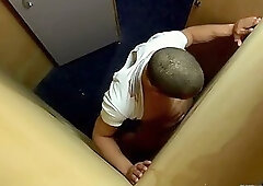chavs at gloryhole in public