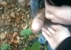 CRUISING MADURO HETERO LE SACO LA LECHE EN EL BOSQUE - PUBLIC HIDDEN.mp4