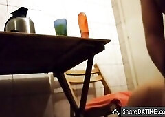 Irina bangs spouse and ally in the sauna