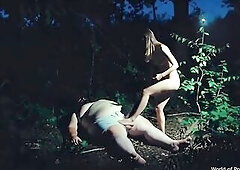 Breathtaking AI Playgirl Teases & Controls with Foot Play Aggressive Riding Finish