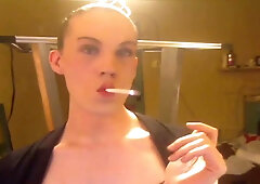 Smoking fetish fucking