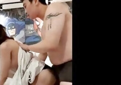 My sexy Korean girlfriend is a slut