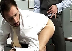 Neil fucks Ludovic at the doctors office