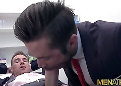 MENATPLAY Hunky Kayden Gray Anal Fucks Doctor Mike De Marko