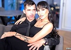 Egyptian fuck doll Janice Griffith rammed in the cowgirl pose