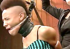 Ebony Stunner Nikki Darling In Extreme Anal Bdsm With Claire Adams