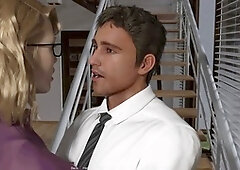 Married couple, husband wife, husband shares wife