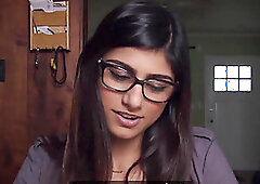 MIA KHALIFA - My boyfriend won't let me have a threesome so I had sex with two black men