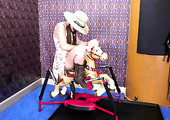 Bdsm teens mouth jizzed in