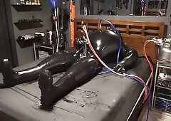 Rubber Cyborg Electro Milking
