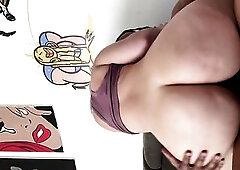 large butt blond makes first amateur tape pt two