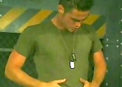 Guy In Uniform Enjoy Sucking