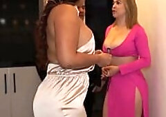 Sorry, ally! - Spouse and breasty superlatively good ally bang right below her nose and that babe catches 'em