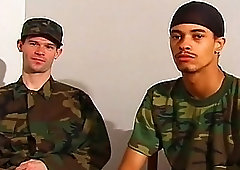 Hot gay army studs suck dick and fuck real hard