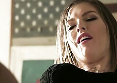 Hotwife Ella Nova Sucks and Screws Shane Diesel's Huge Large Ebony Shlong