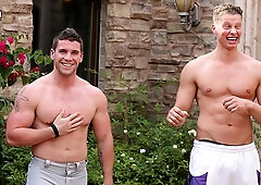 Condoms and hard anal with Jeff Niels and Christian Borski