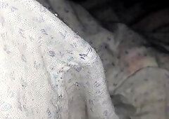 I caught my neighbour masturbating below the blanket and started masturbating also - Lesbo_illusion