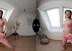 Leg Shaking Orgasm Up-Close - VRsolos
