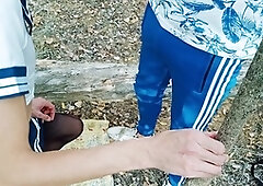 Monster cock, real public sex