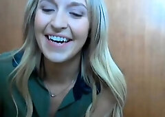 Amateur Blonde Teen Plays Solo with Toy Webcam Porn