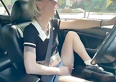 I'm always so lewd I keep bang toys in my console just in case I can't discover a stranger to screw me. See me at my horniest in this affect