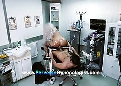 This 18-year-old girl goes to the fake gynecologist because her boyfriend won't get her pregnant.