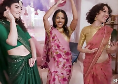 Naudi Nala, Satine Summers, Nina White & Nikki Slick - Indian Bachelorette Party