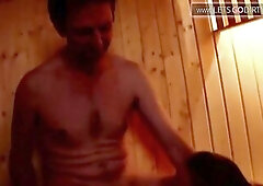 Hawt mother i'd like to fuck gets biggest cum in her throat after sucking a large jock