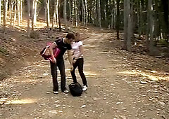 melady dominate richie at trekking tour with pony play