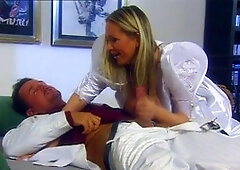 Wild wedding night with horny Mandy Bright and Jorg Jj