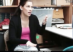 Crook Implores Officer to Cum on Her - Not on Birth Control