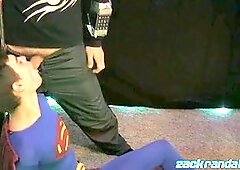 mind-blowing tall and fit Zack Randall gets to caboose bang Wyatt Blaze