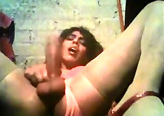 pretty cd stroking with jizzing