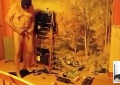 BDSM the master is ready for play with the bitch