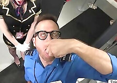Airport security analed TS flight attendant