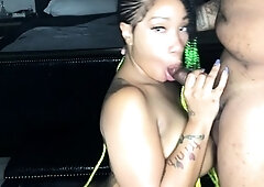 Horny and wild amateur black couple do a hardcore cam show