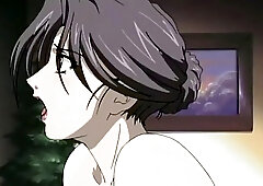 Hot, cartoon housewife is about to start moaning while having sex, because she is about to cum