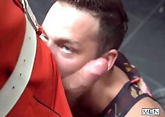 Damon Heart & Billy Essex Throat Fuck