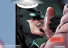 Animated comic, nightwing, comic