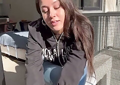 Curvy Argentinian ex rekindles passion with intense handjob and deep penetration
